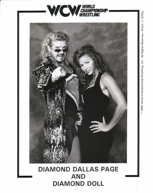 WCW Diamond Dallas Page & Diamond Doll 