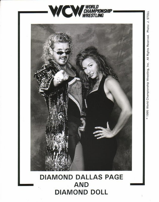 WCW Diamond Dallas Page & Diamond Doll 