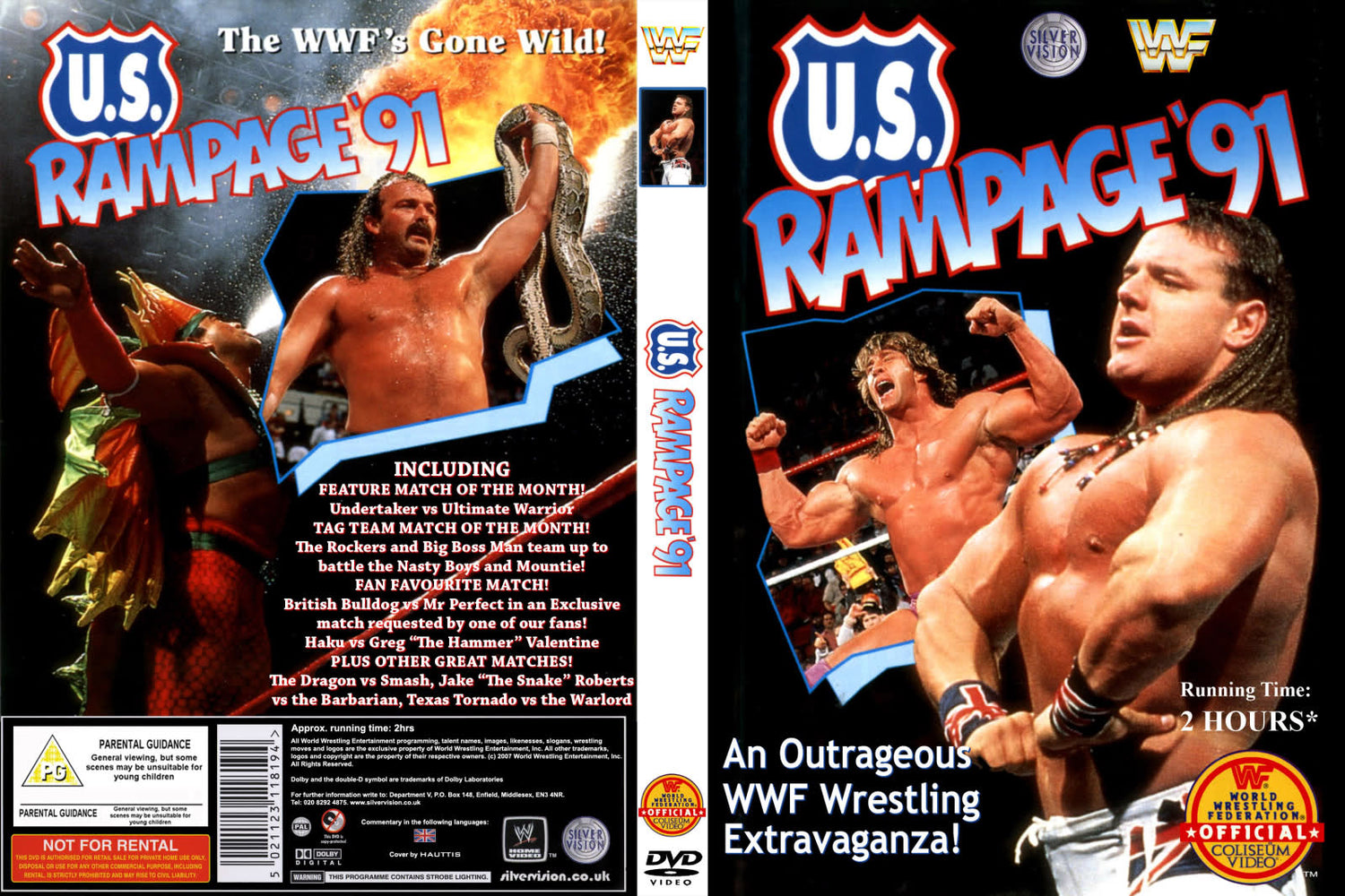 us rampage 1991 wf096 DVDs & Videos Pwcatalog
