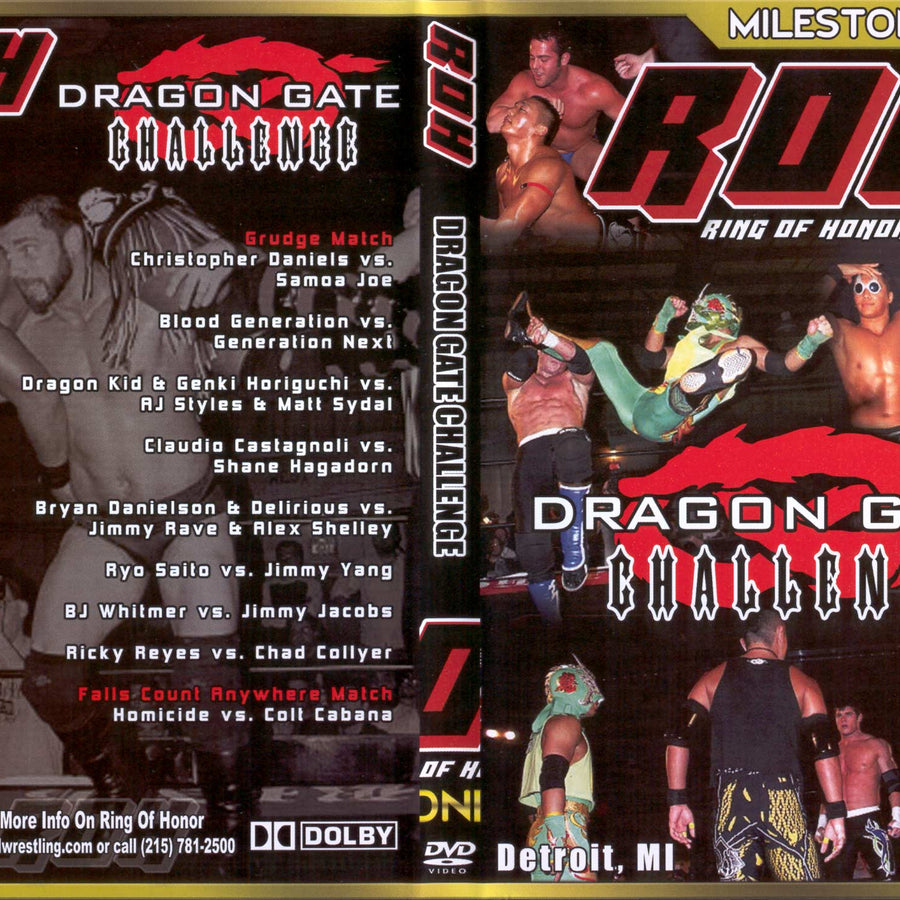 dragon gate challenge DVDs & Videos Pwcatalog
