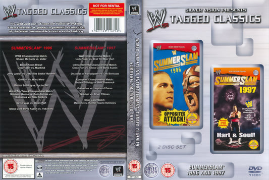 summerslam 1996 1997 DVDs & Videos Silver vision exclusive