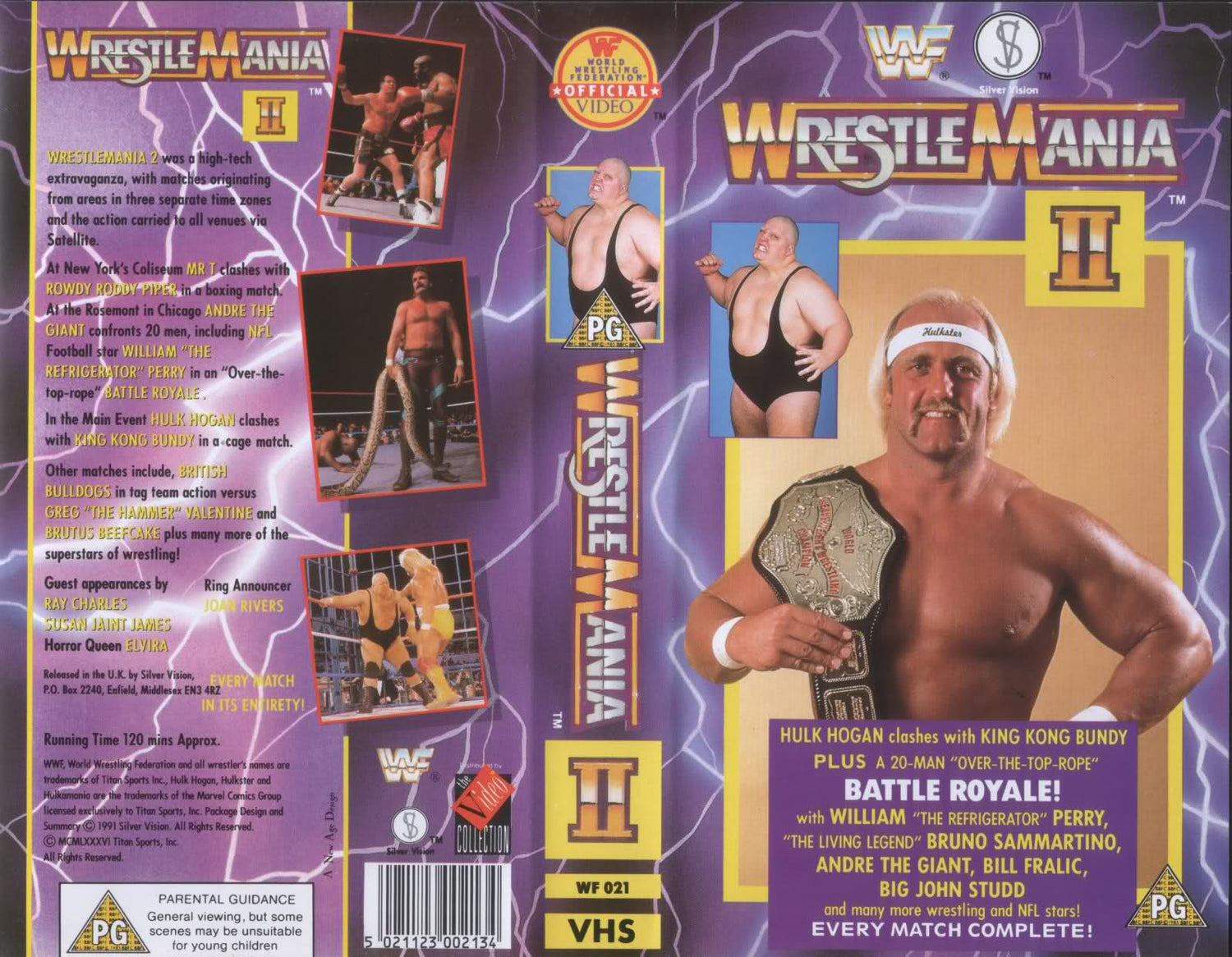 wrestlemania ii PW Catalog