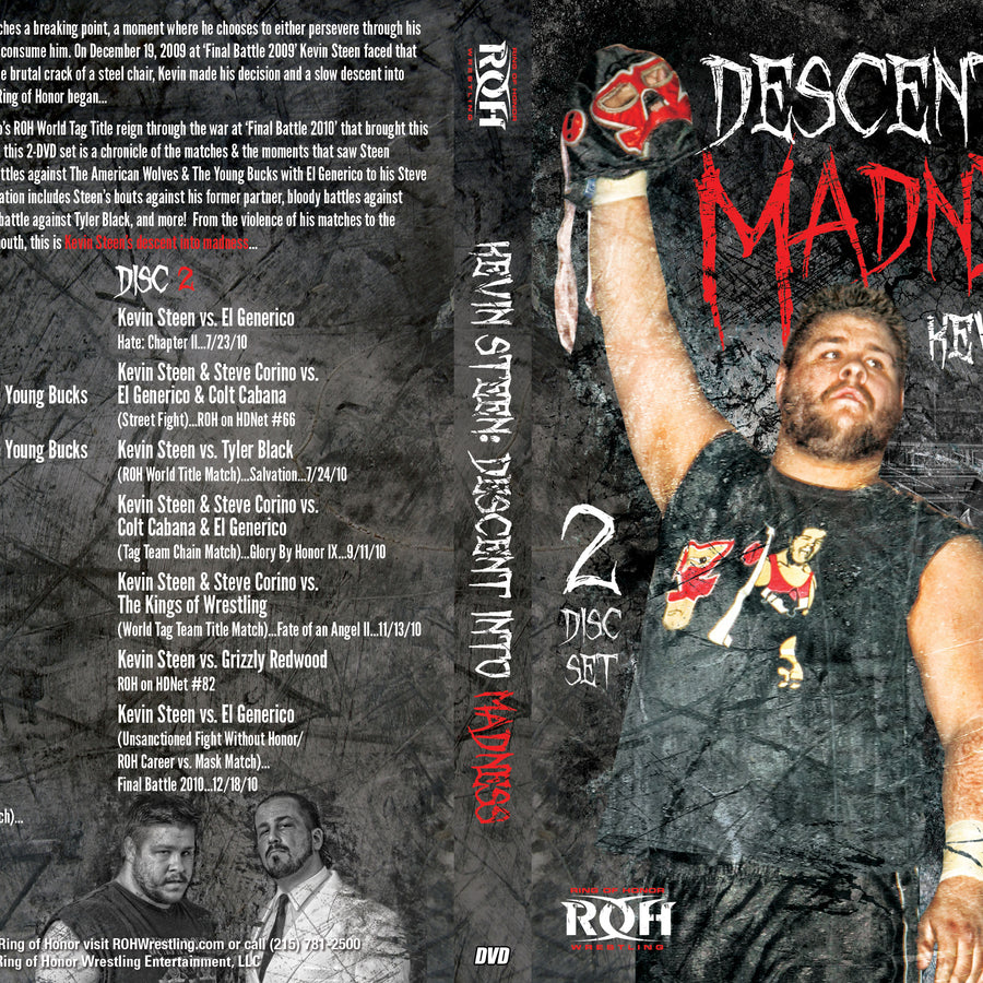 descent into madness kevin steen DVDs & Videos Pwcatalog