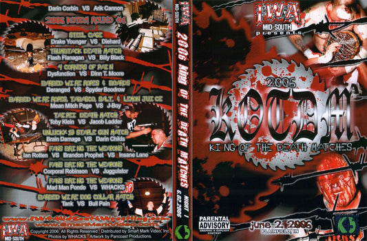king of the deathmatches 2006 night 1 DVDs & Videos Pwcatalog