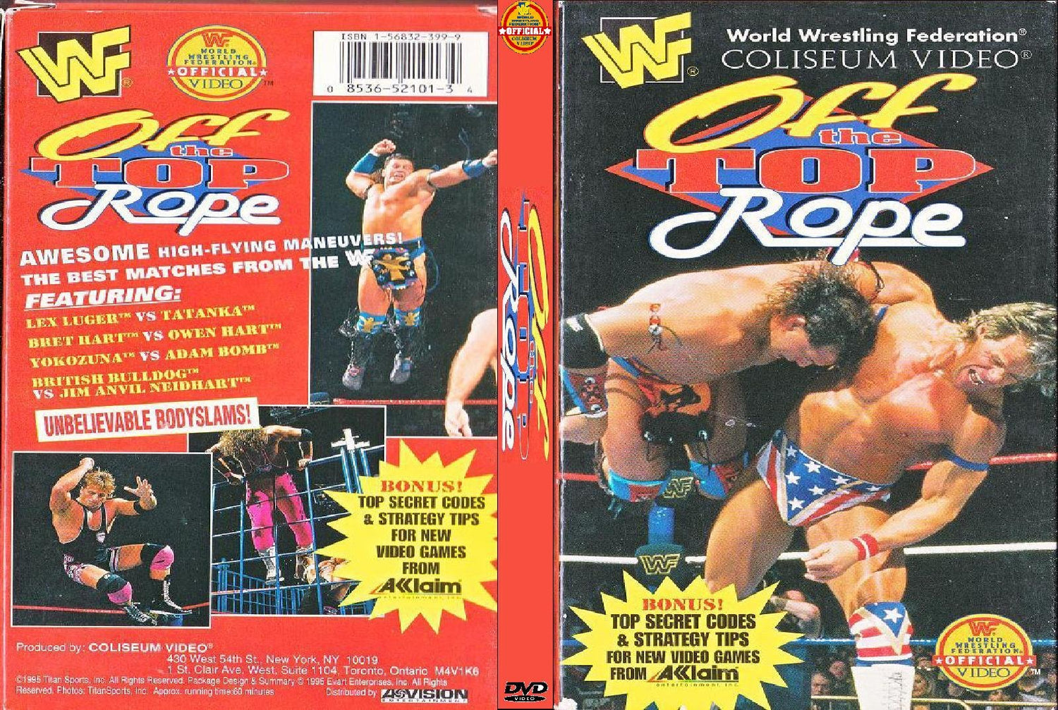 off the top rope DVDs & Videos Pwcatalog
