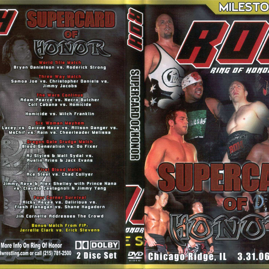 supercard of honor DVDs & Videos Pwcatalog