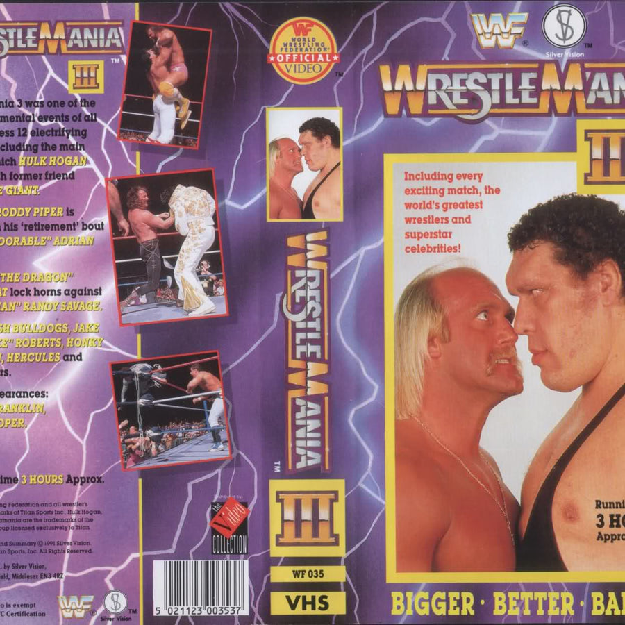 wrestlemania iii PW Catalog