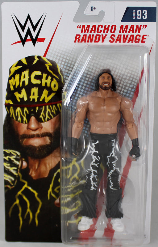 WWE Mattel Basic Series 93 "Macho Man" Randy Savage [Chase] Action & Toy Figures PWcatalog