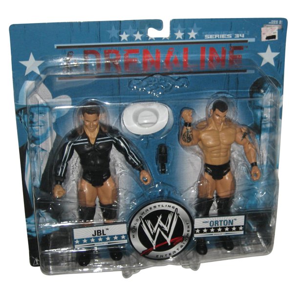 WWE Jakks Pacific Adrenaline 34 JBL & Randy Orton