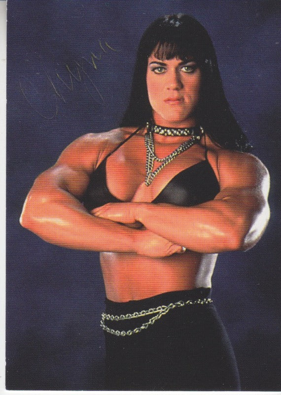 1998 Comic Images WWF Superstarz Chyna Autograph 2017 approx value:$75 PW Catalog
