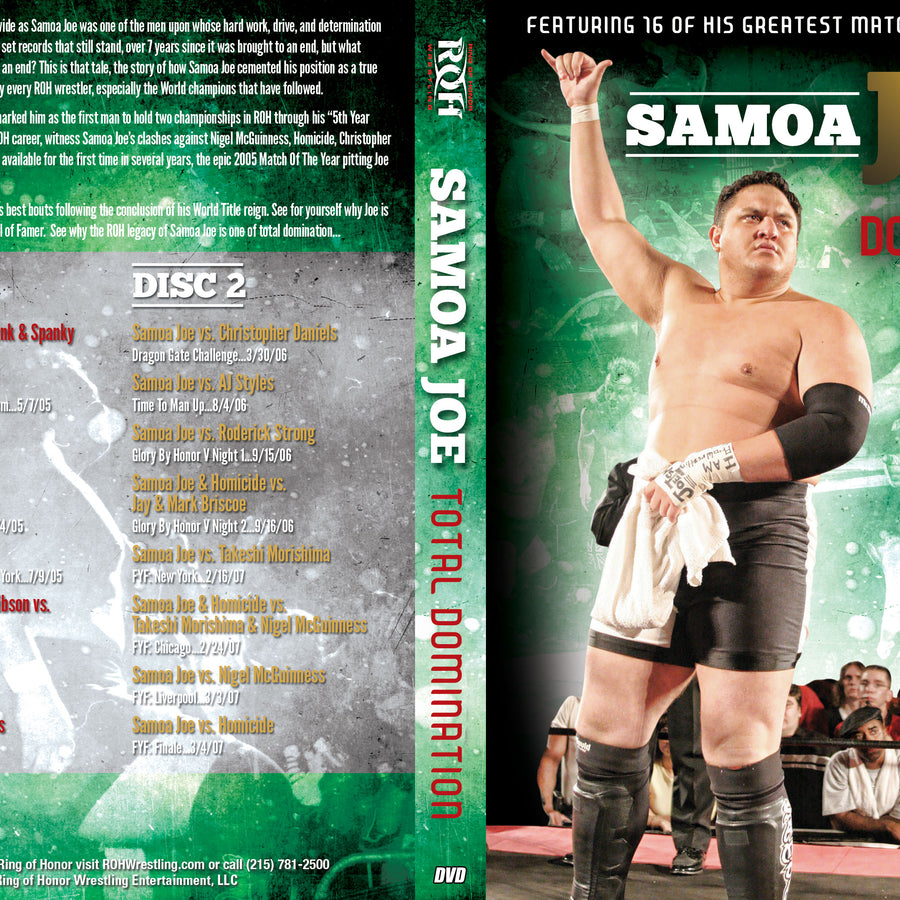 samoa joe total domination DVDs & Videos Pwcatalog