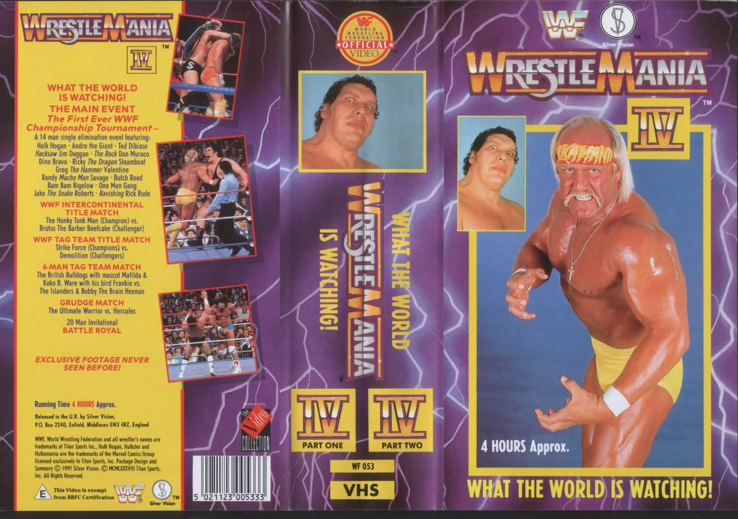 wrestlemania iv PW Catalog