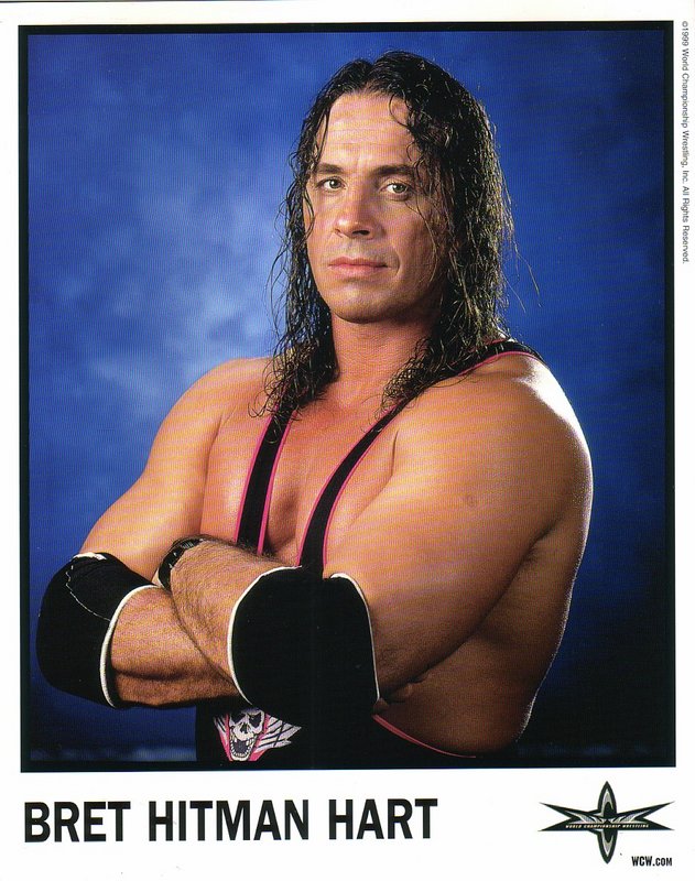 WCW Bret Hitman Hart PW Catalog