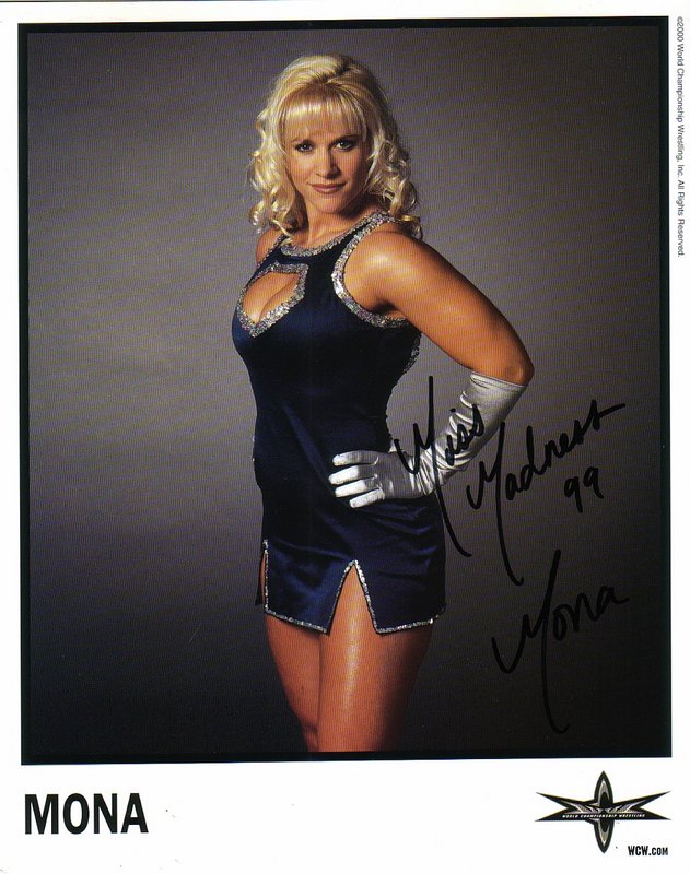 WCW Mona (Signed Miss Madness'99)