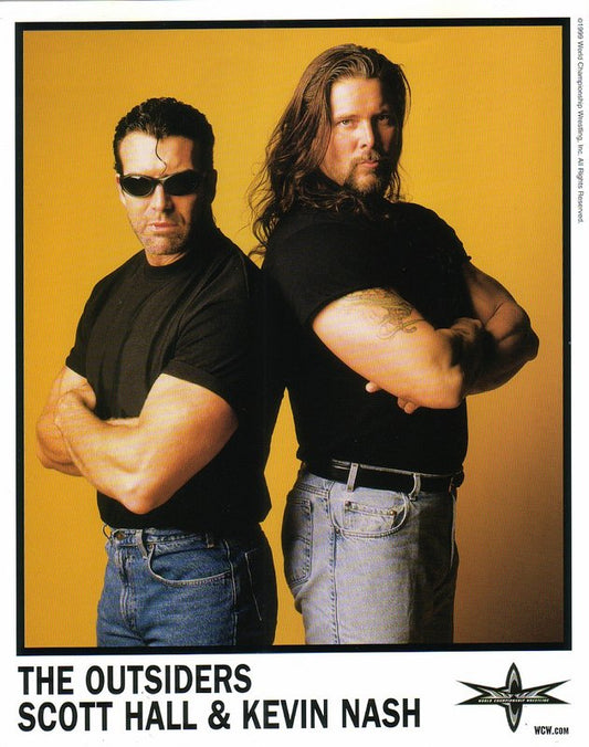 WCW The Outsiders Scott Hall & Kevin Nash 