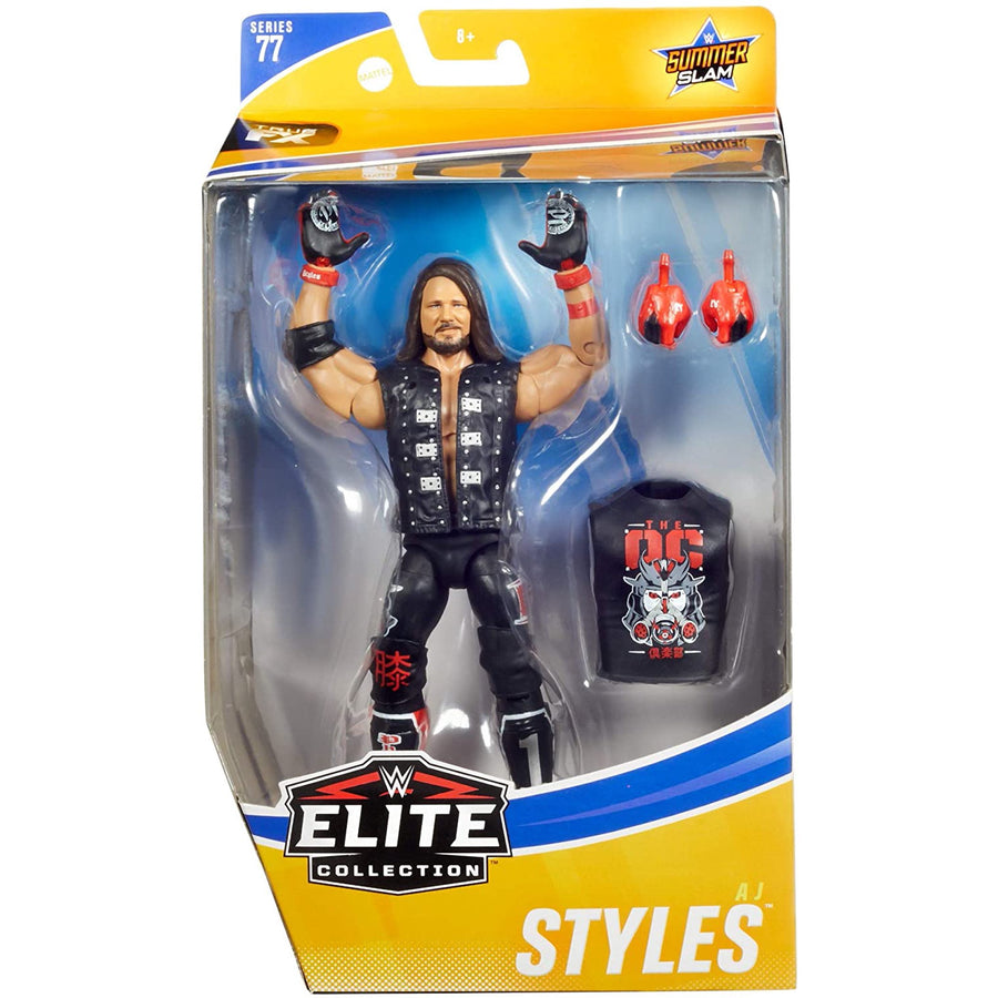 WWE Mattel Elite Collection Series 77 AJ Styles Action & Toy Figures PWcatalog