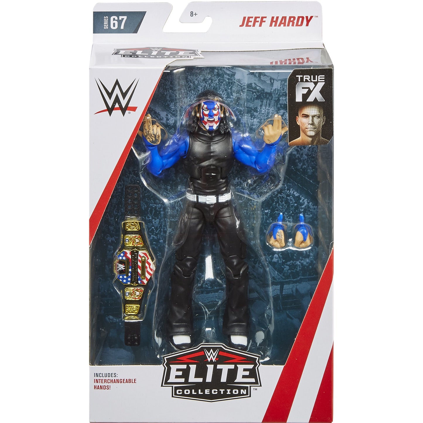 WWE Mattel Elite Collection Series 67 Jeff Hardy [Chase]
