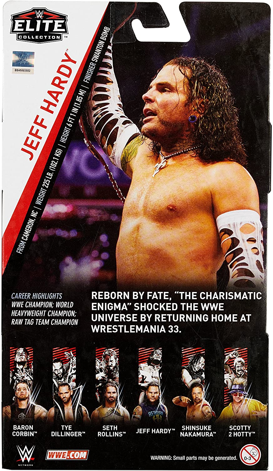 WWE Mattel Elite Collection Series 57 Jeff Hardy