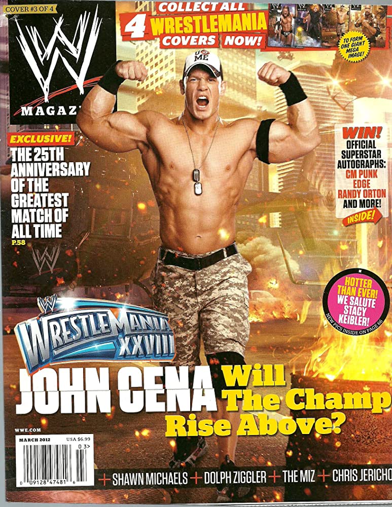 WWE Magazine March 2012 John Cena