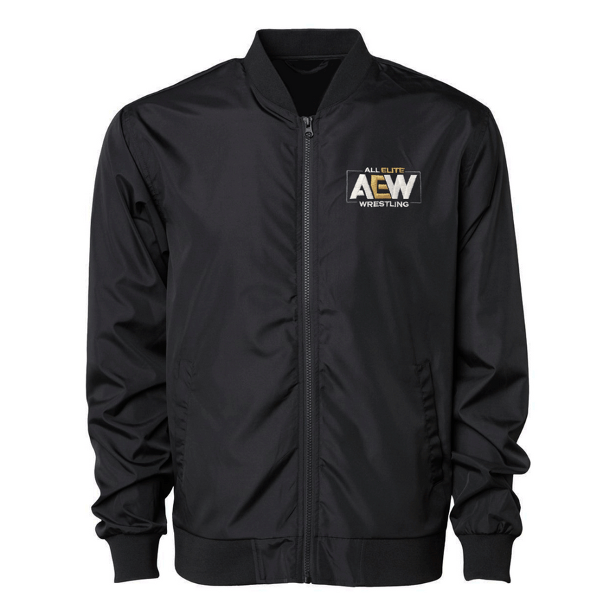 AEW Lightweight Windbreaker Bomber Jacket Pwcatalog