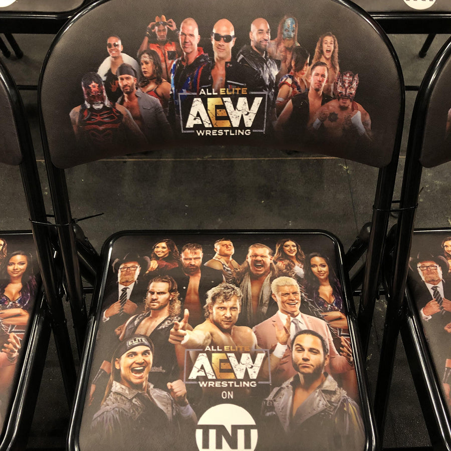 AEW Dynamite 1st Ever Episode on TNT at Capital One Arena in Washington, DC. Event Chair Chairs PWcatalog