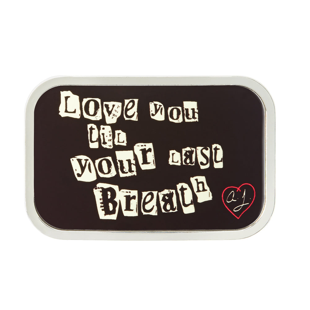 AJ Lee Till Your Last Breath Belt Buckle PWcatalog