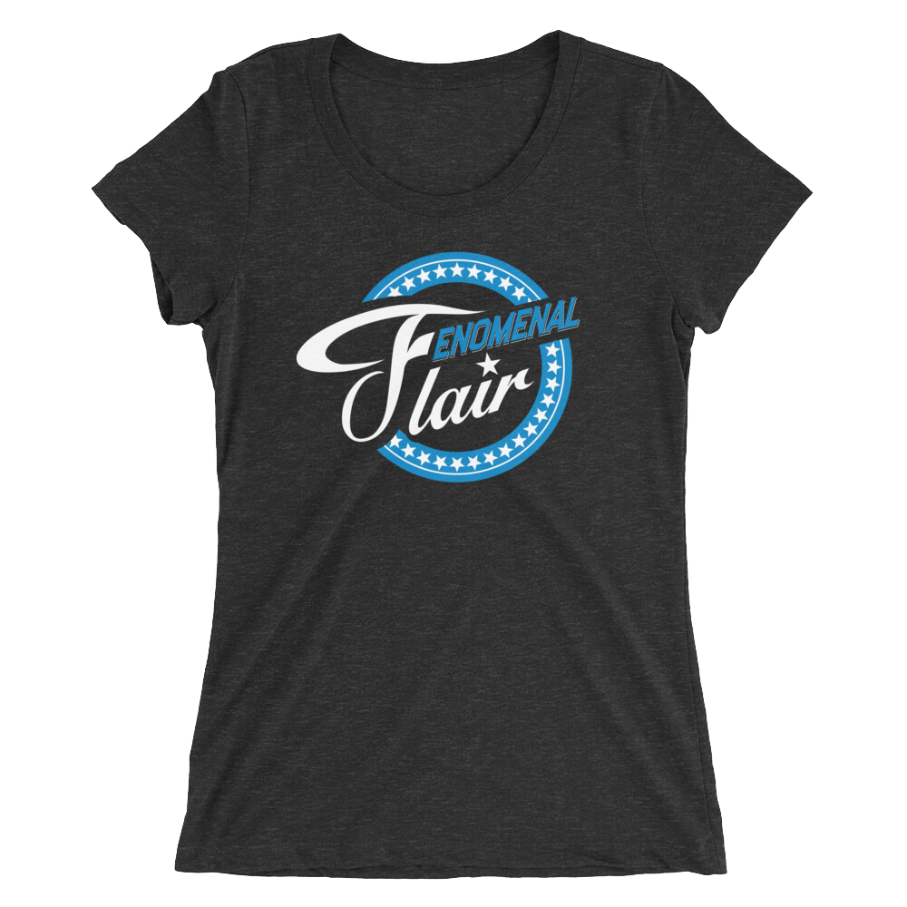 AJ Styles & Charlotte Flair MMC Fenomenal Flair Logo Women's Tri-Blend T-Shirt