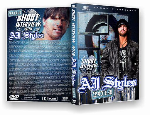 AJ Styles 2014 Shoot Interview DVDs & Videos PWcatalog
