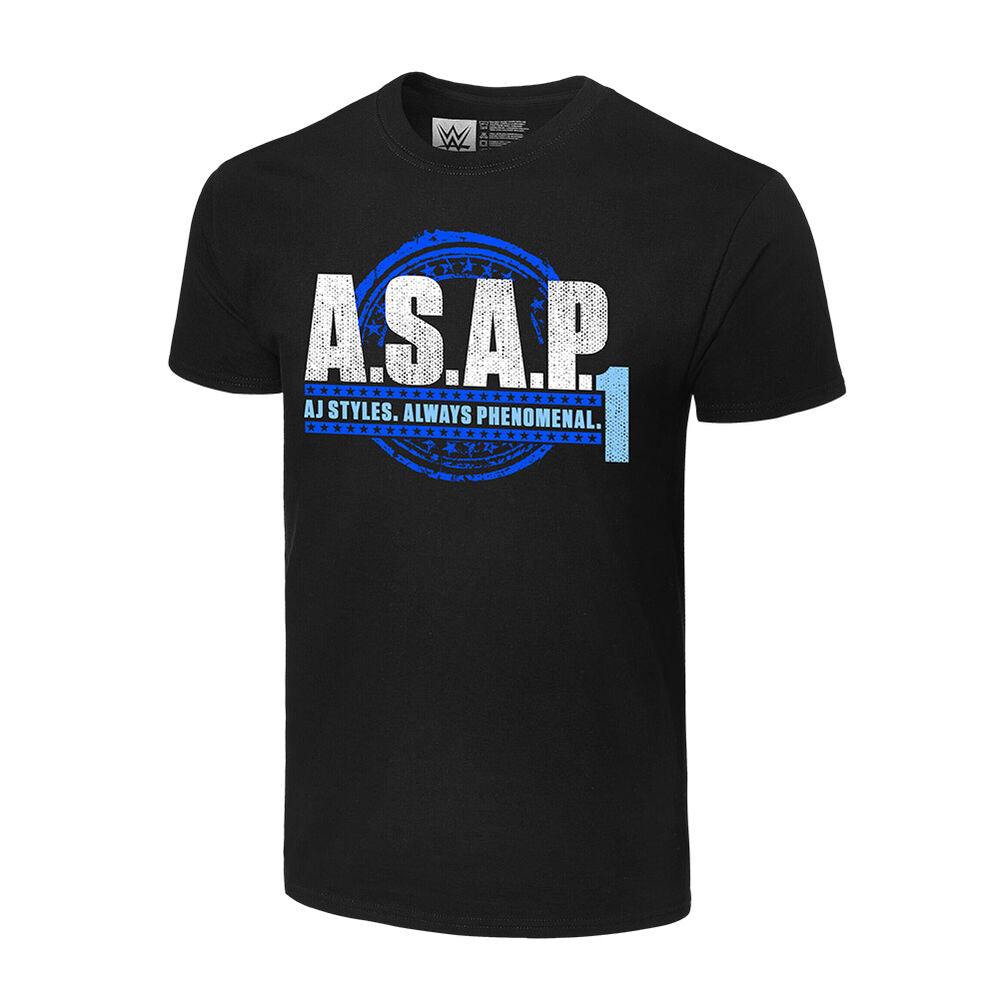 AJ Styles A.S.A.P. Authentic T-Shirt Pwcatalog
