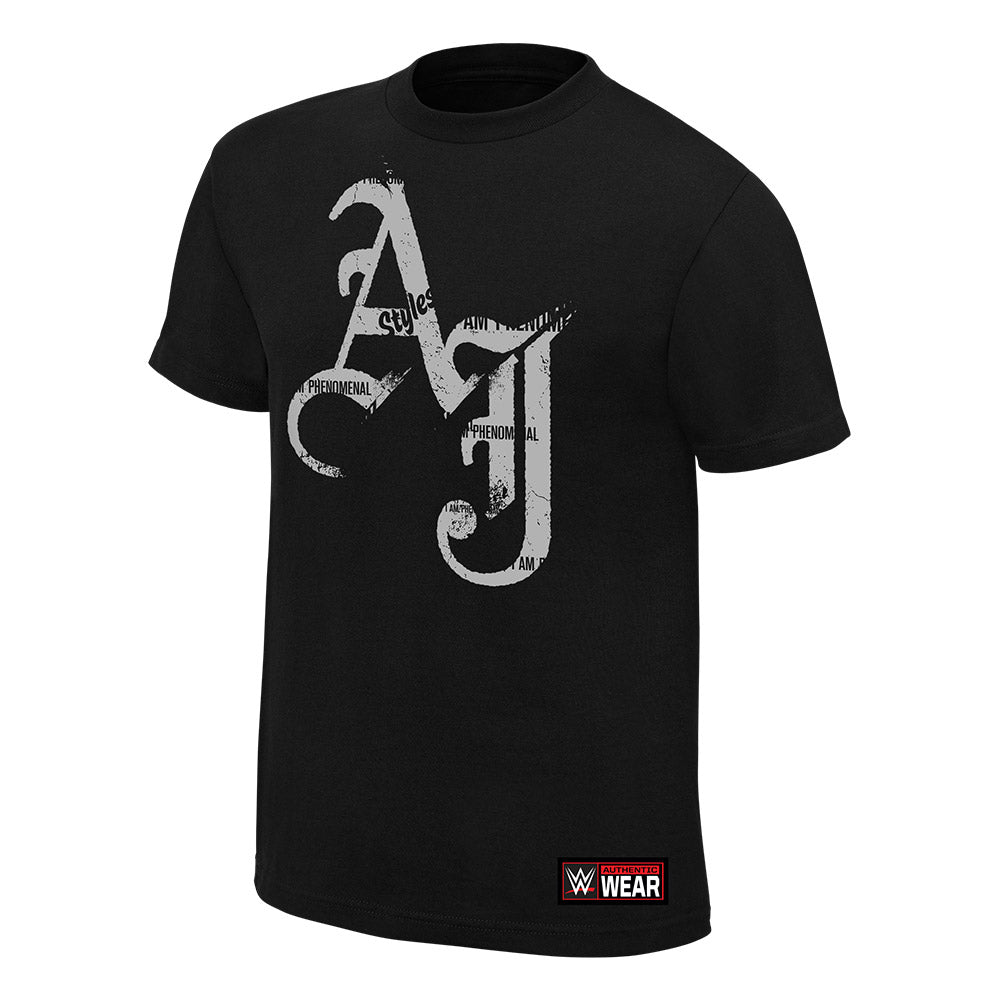 AJ Styles I Am Phenomenal Authentic T-Shirt
