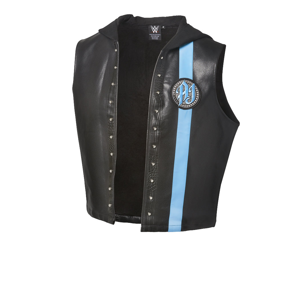 AJ Styles P1 Black-Carolina Blue Authentic Vest