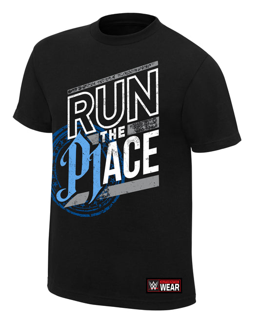 AJ Styles Run The Place Authentic T-Shirt