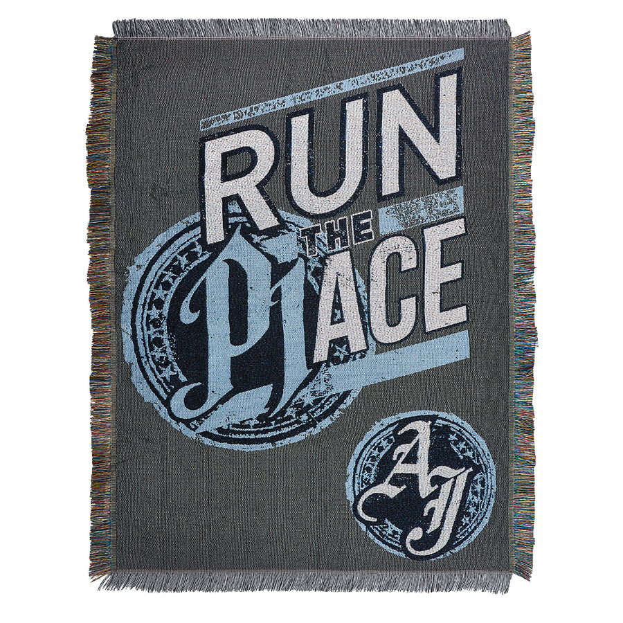 AJ Styles Run The Place Throw Blanket Pwcatalog