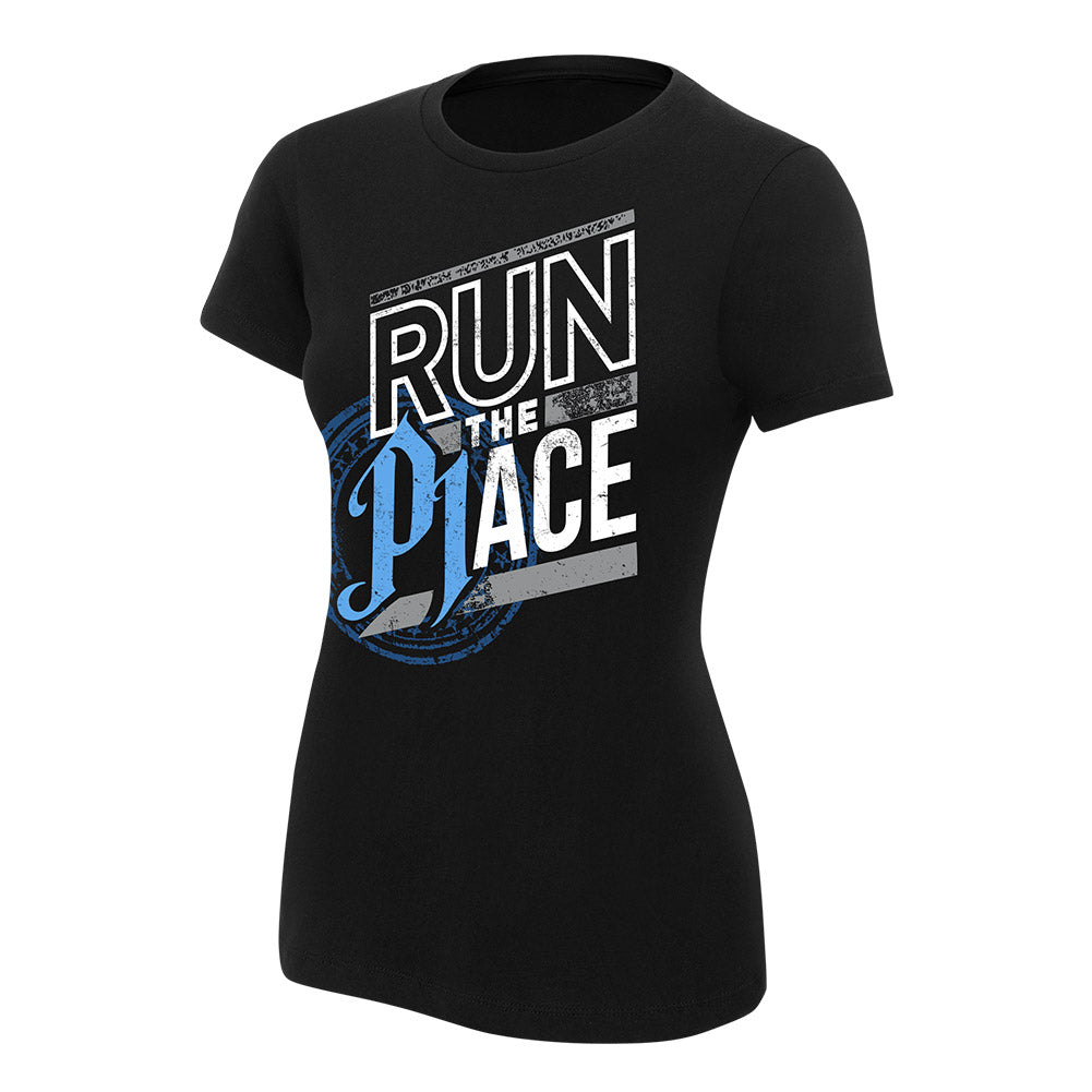AJ Styles Run The Place Women's Authentic T-Shirt