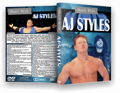 AJ Styles Shoot Interview DVDs & Videos PWcatalog