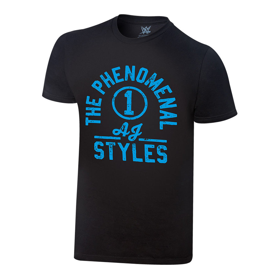 AJ Styles The Phenomenal One Vintage T-Shirt Pwcatalog