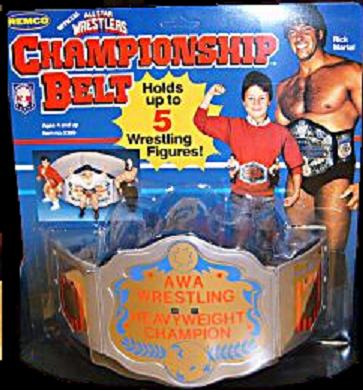 AWA Championship Belt 1986 Remco - image 2