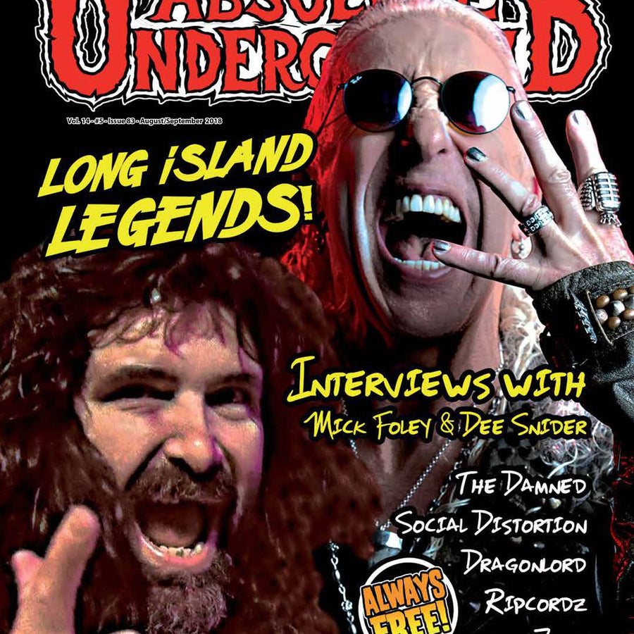 Absolute Underground September 2018 Mick Foley Magazine PWcatalog