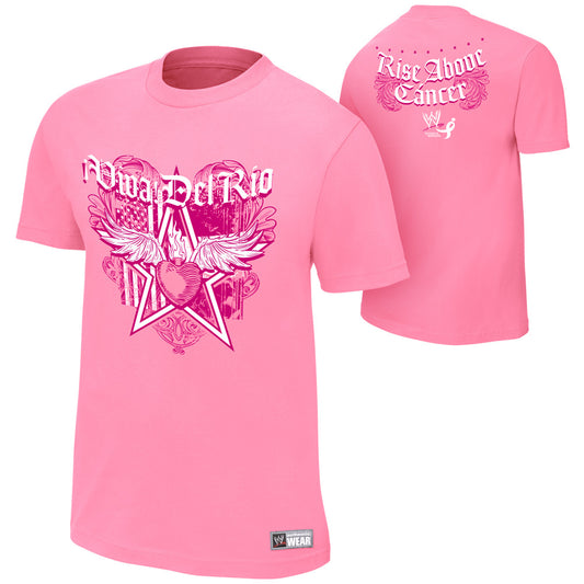 Alberto Del Rio Rise Above Cancer Pink T-Shirt