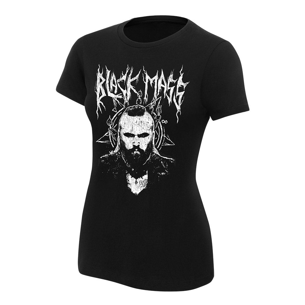 Aleister Black Black Mass Women's Authentic T-Shirt Pwcatalog