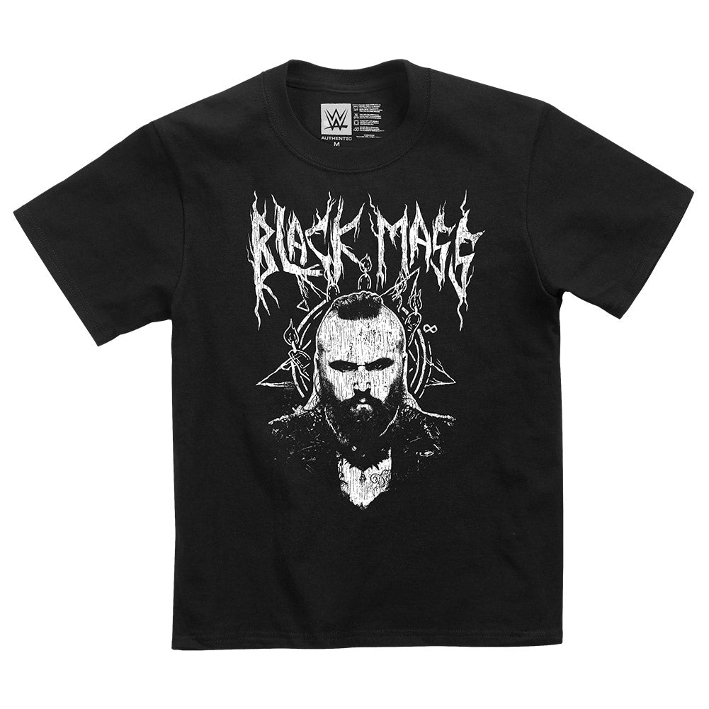Aleister Black Black Mass Youth Authentic T-Shirt Pwcatalog