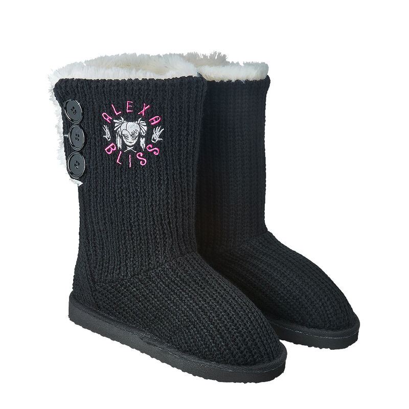 Alexa Bliss Blissed Off Button Boots Pwcatalog