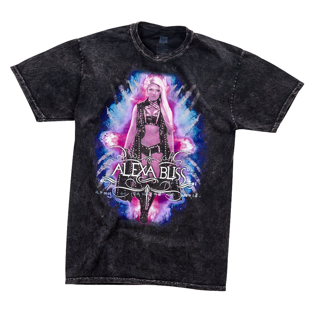 Alexa Bliss Blissed Off Mineral Wash T-Shirt