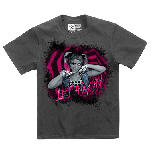 Alexa Bliss Let Him In Youth Authentic T-Shirt
