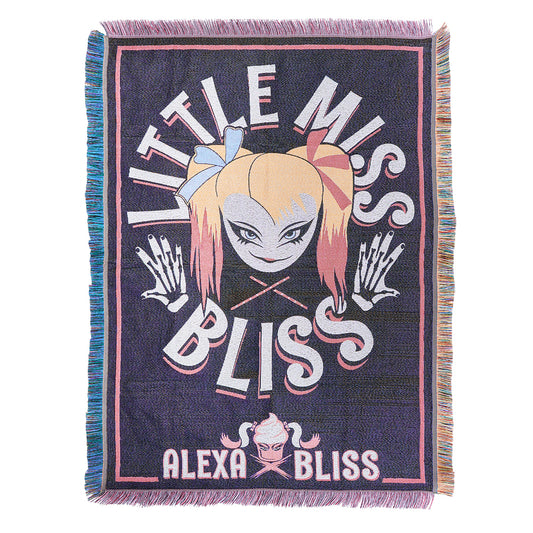 Alexa Bliss Little Miss Bliss Tapestry Blanket