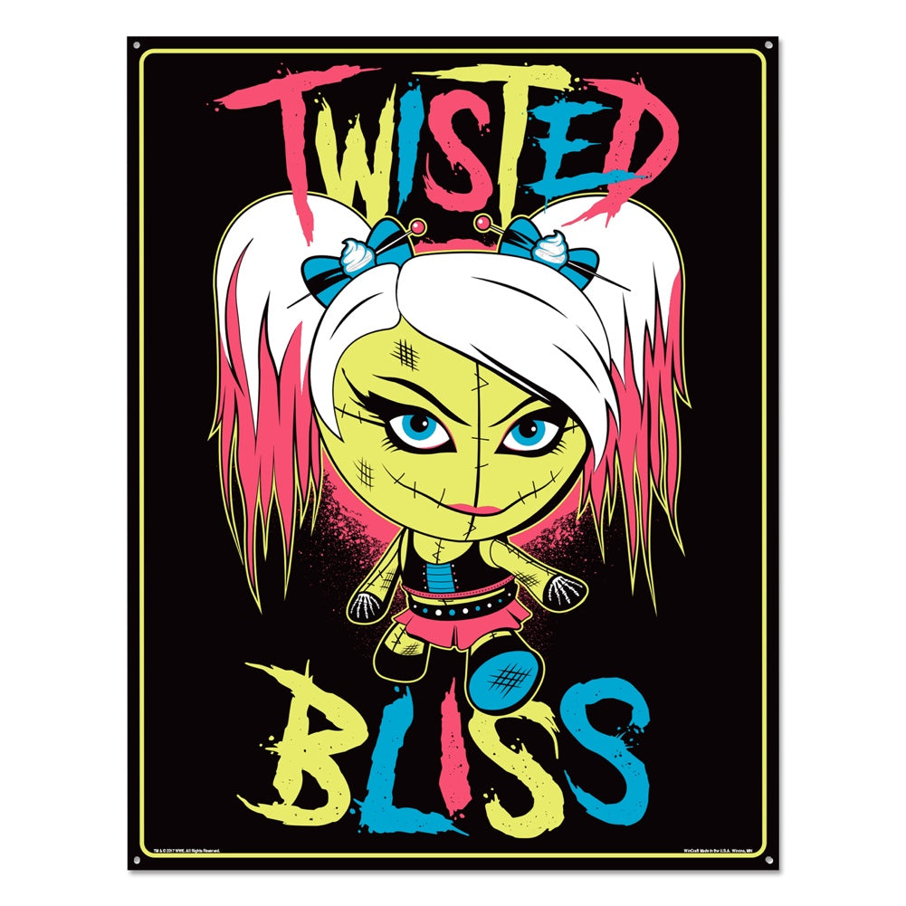 Alexa Bliss Metal Sign