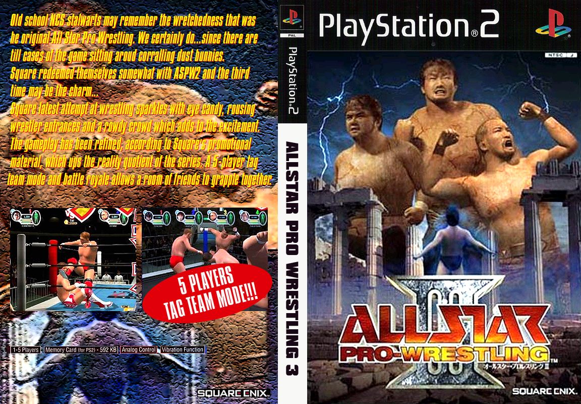 All Star ProWrestling III PW Catalog