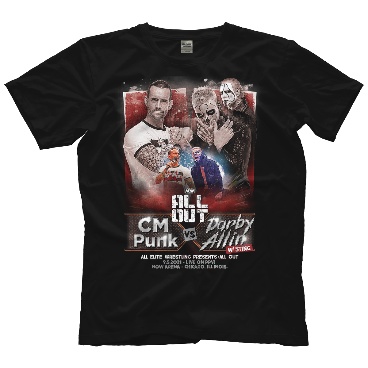 All Out 2021 Matchup - CM Punk vs Darby Allin with Sting
