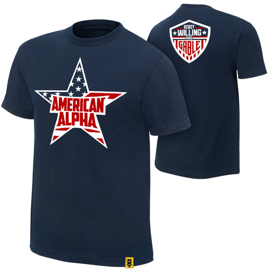 American Alpha Ready, Willing, and Gable Authentic T-Shirt Pwcatalog
