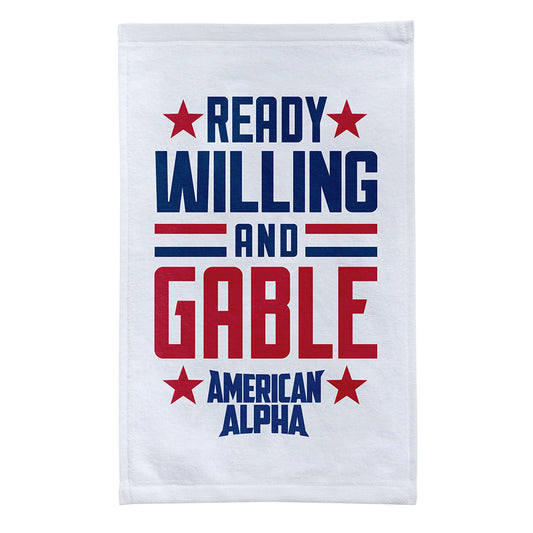 American Alpha Ready, Willing, and Gable Rally Towel